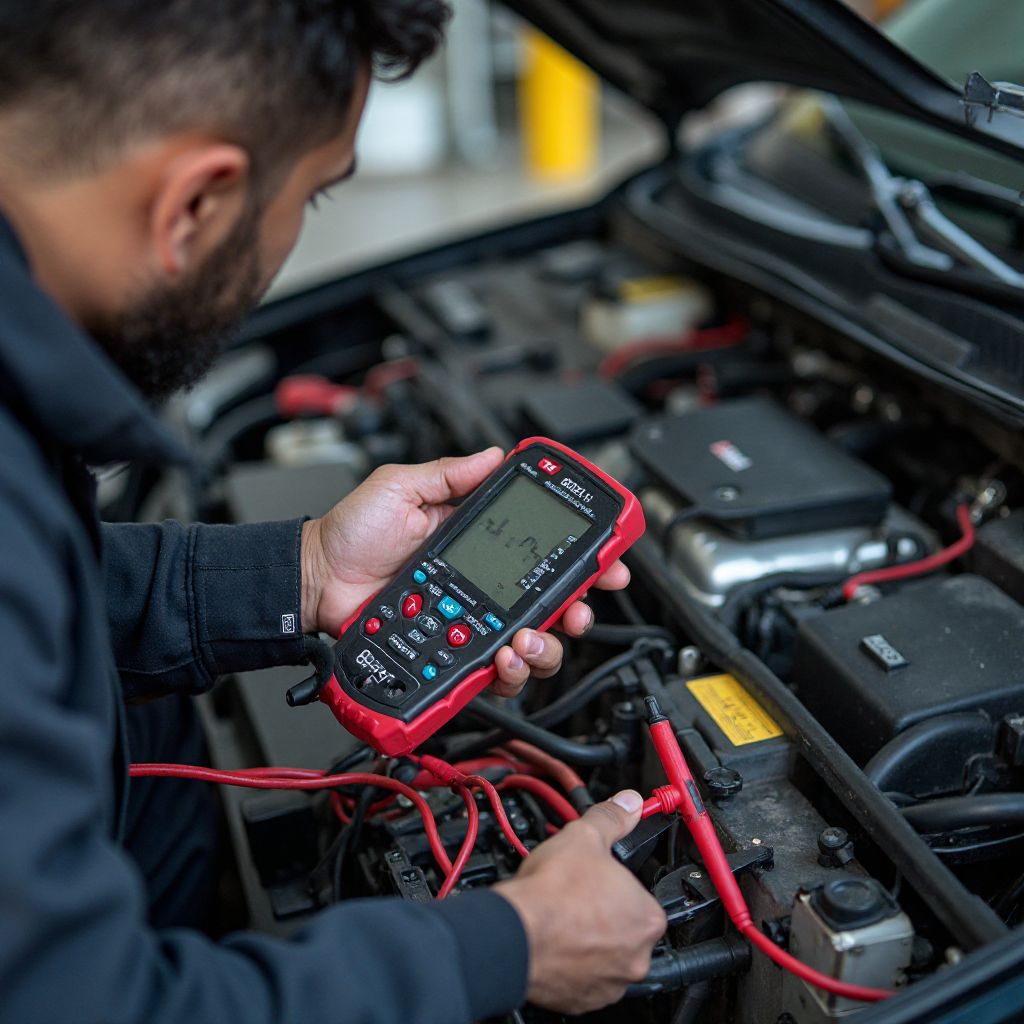 Automotive magetsi system diagnostics uye kugadzirisa